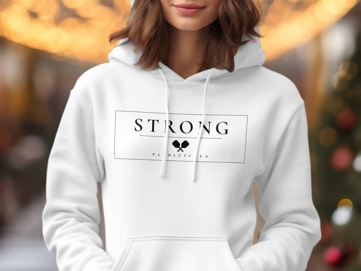Strong Pickleball Hoodie — Pickleball Hoodie on Lane Seven LS14001