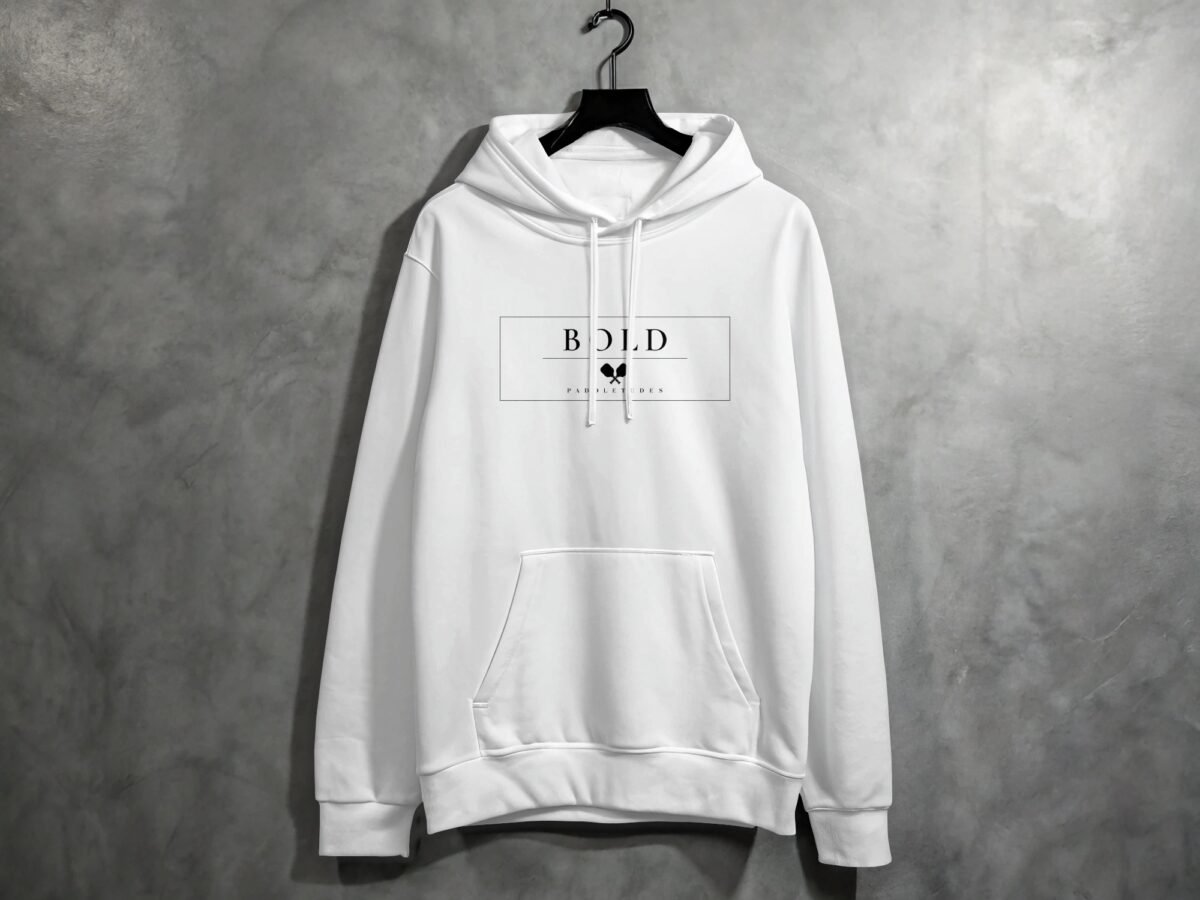 Bold Pickleball Hoodie — Pickleball Hoodie on Lane Seven LS14001