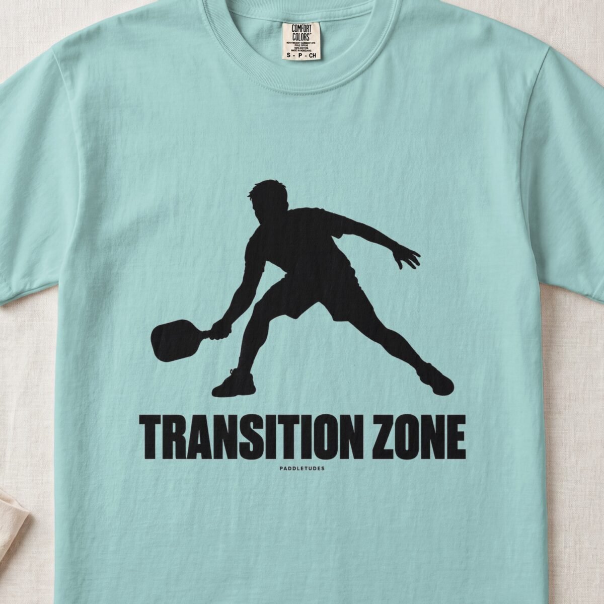 Transition Zone — Funny Pickleball Attitude Shirt on Comfort Colors 1717