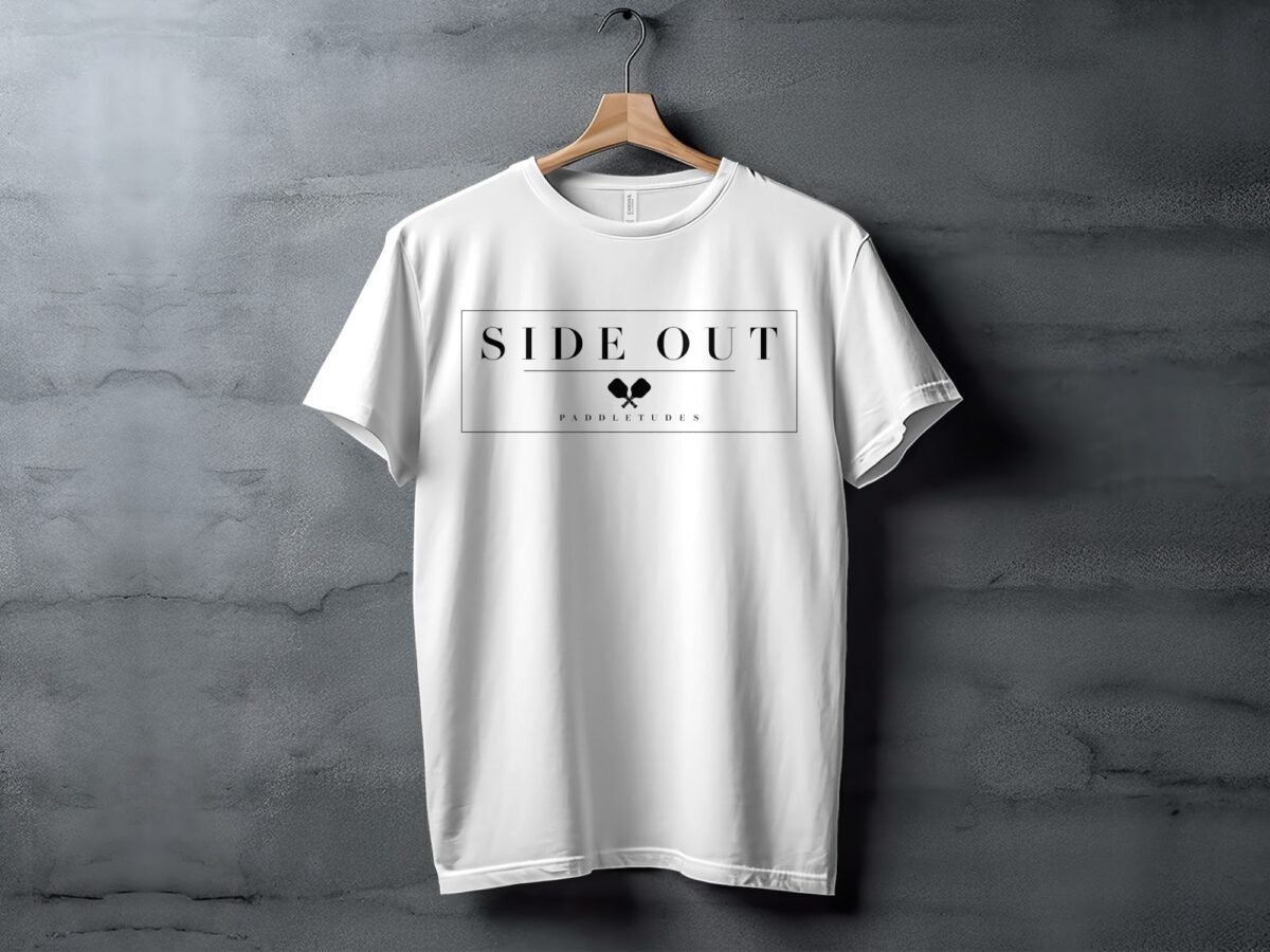 Side Out Pickleball — Signature Pickleball Tee on Bella+Canvas 3001