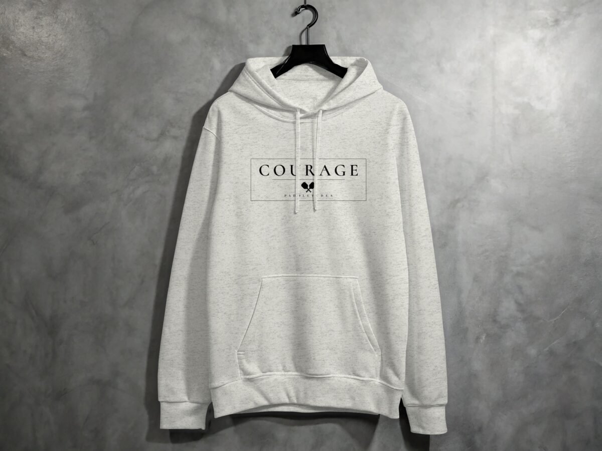 Courage Pickleball Hoodie — Pickleball Hoodie on Lane Seven LS14001