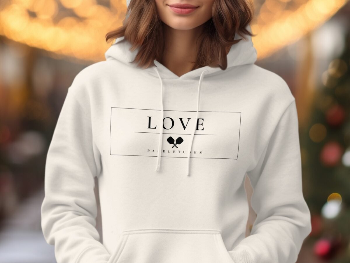 Love Pickleball Hoodie — Pickleball Hoodie on Lane Seven LS14001