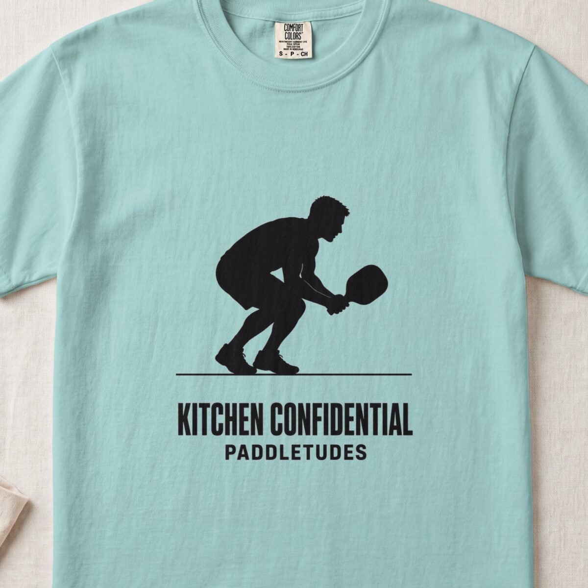 Kitchen Confidential — Funny Pickleball Attitude Shirt on Comfort Colors 1717