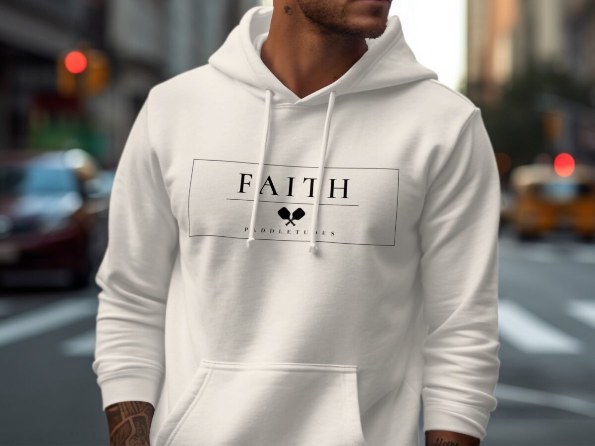 Faith Pickleball Hoodie — Pickleball Hoodie on Lane Seven LS14001