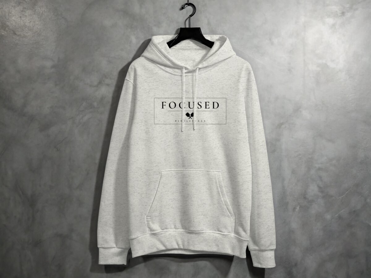 Focused Pickleball Hoodie — Pickleball Hoodie on Lane Seven LS14001