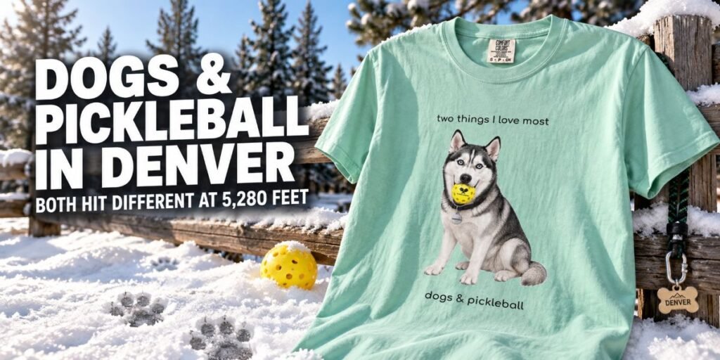Denver Has More Dogs Than Children and More Pickleball Courts Than It Knows What to Do With
