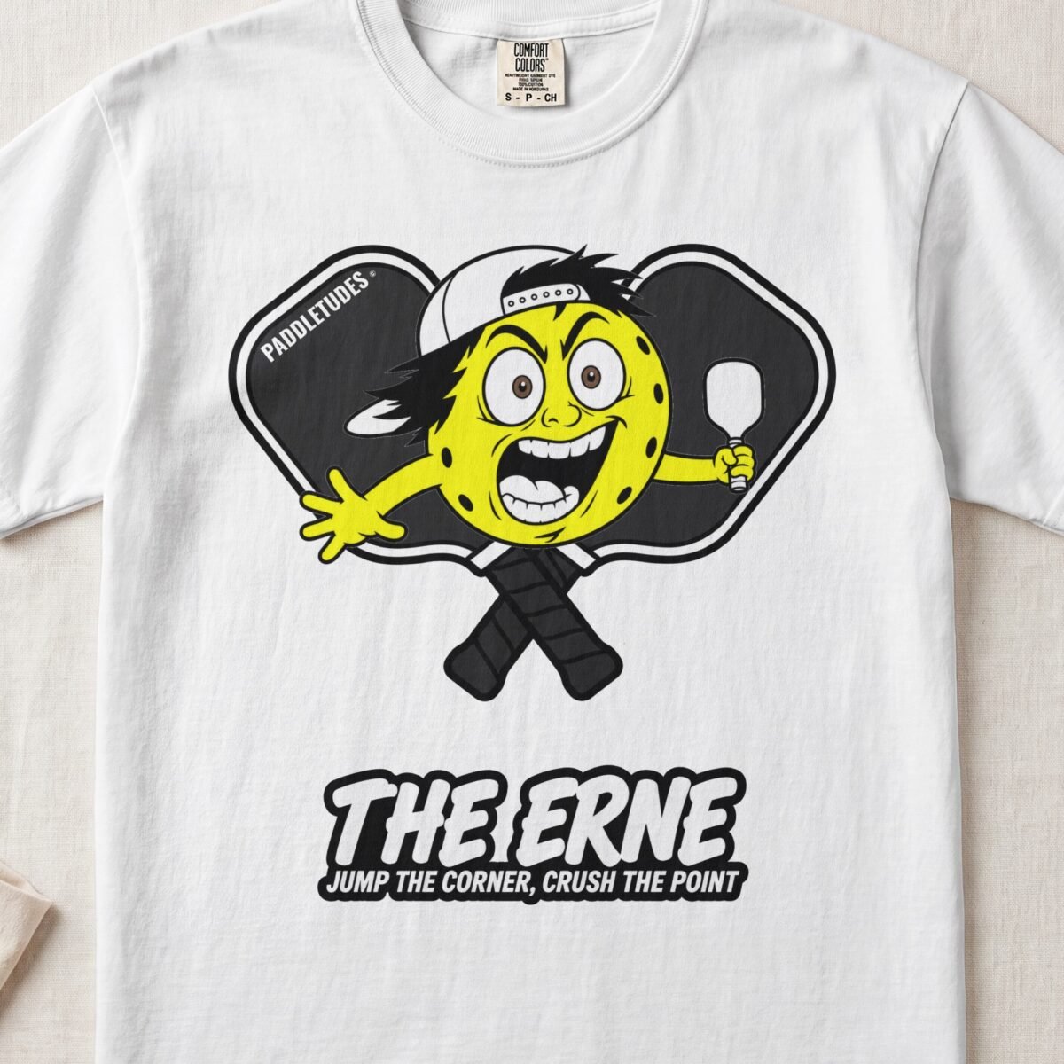 The Erne – Pickleball Personality — Funny Pickleball Attitude Shirt on Comfort Colors 1717