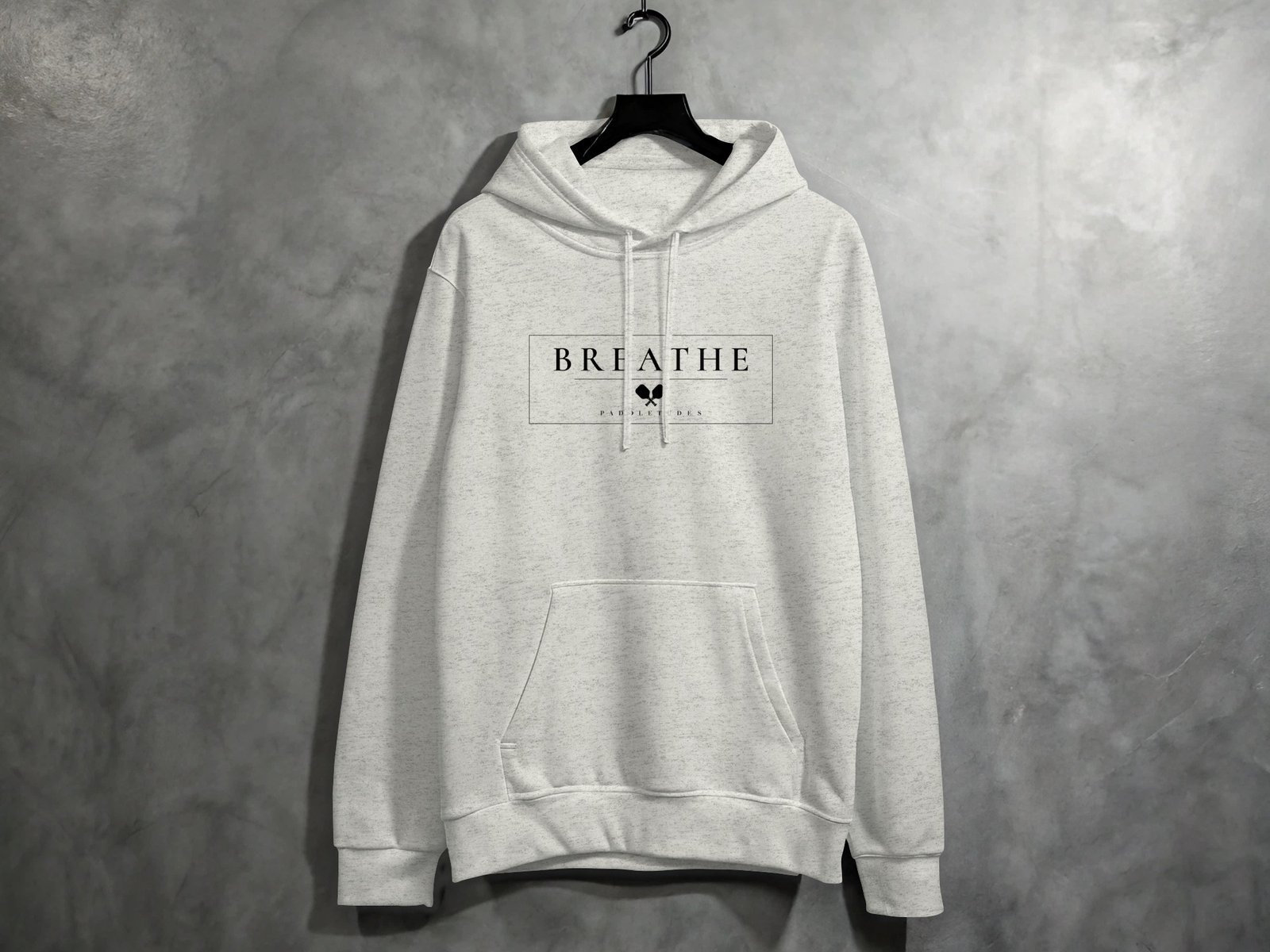 Breathe Pickleball Hoodie — Pickleball Hoodie on Lane Seven LS14001 — View 4