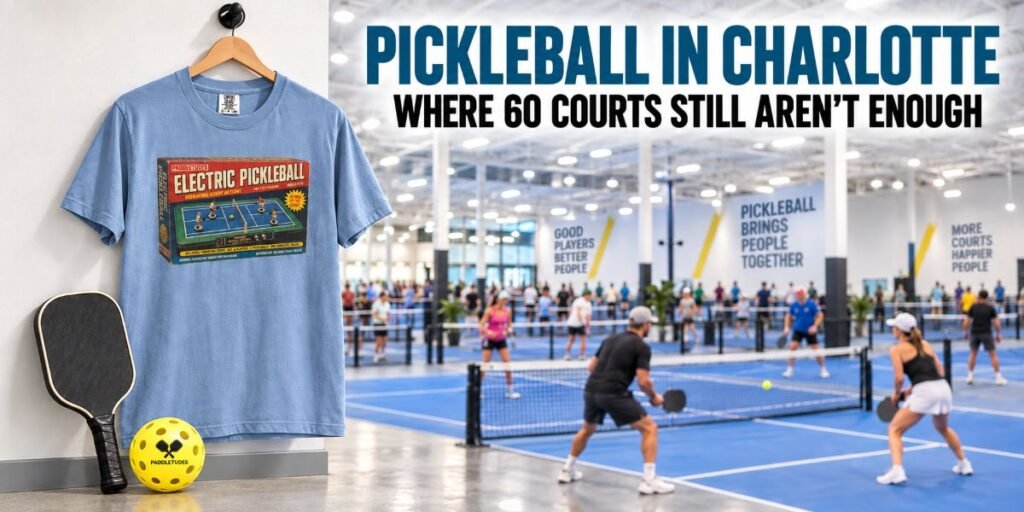 Pickleball in Charlotte: Where 60 Courts Still Aren’t Enough