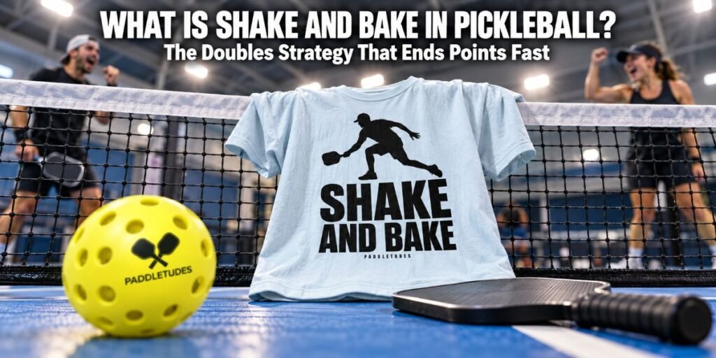 What Is Shake and Bake in Pickleball — The Doubles Strategy That Ends Points Fast